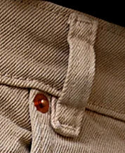 Beige Baggy Fit Jeans