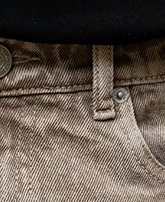 Baggy jeans for men in beige
