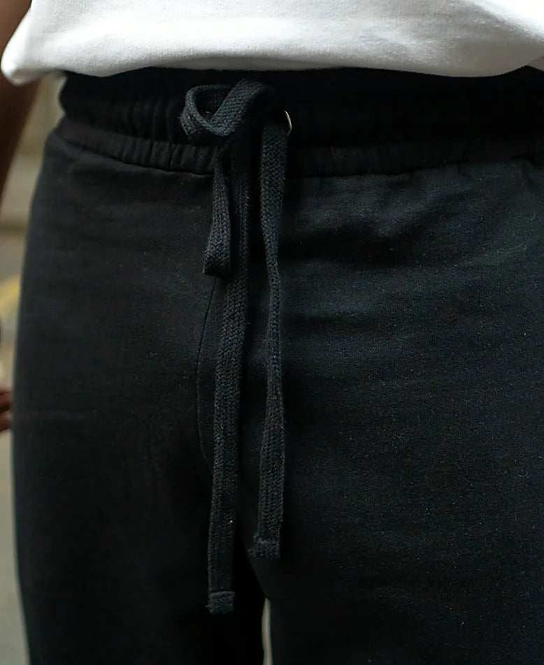 Black pants with a baggy leg