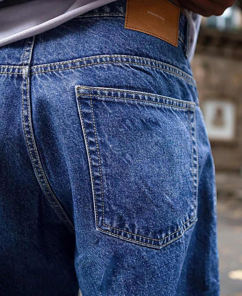 Blue Baggy Fit Jeans