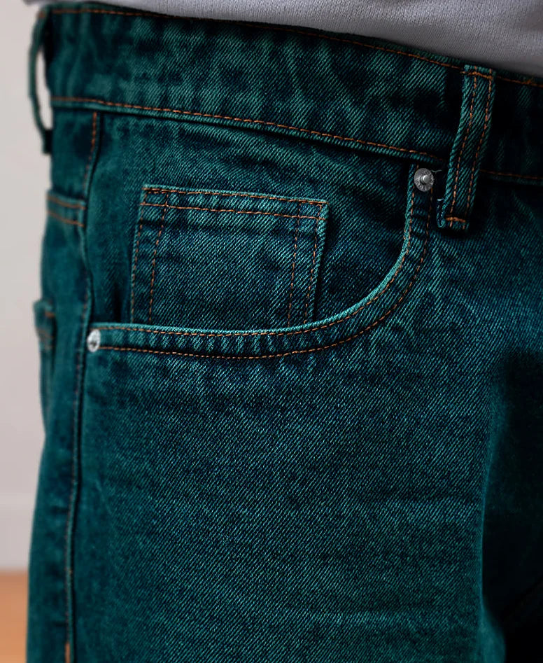 Jeans in blue, baggy fit