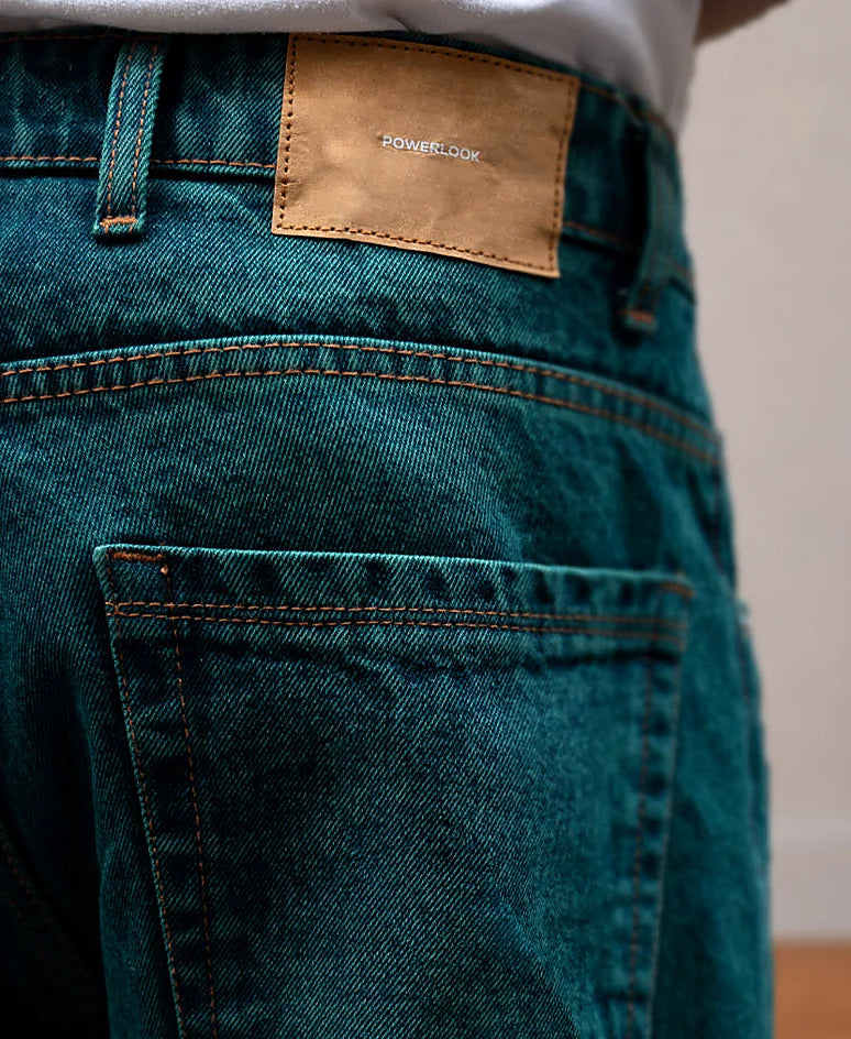 Baggy jeans for men in blue