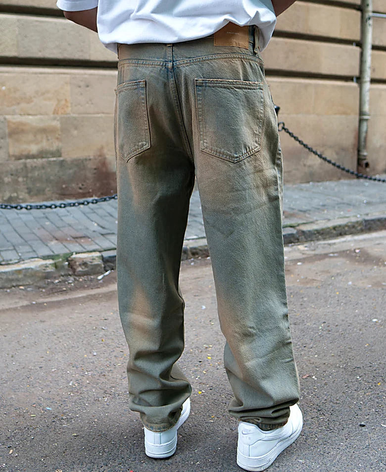 Blue Tinted Baggy Jeans
