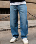 Baggy jeans for men in blue