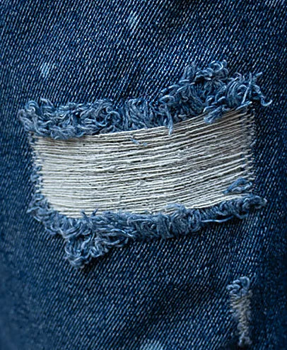 Blue baggy jeans for men