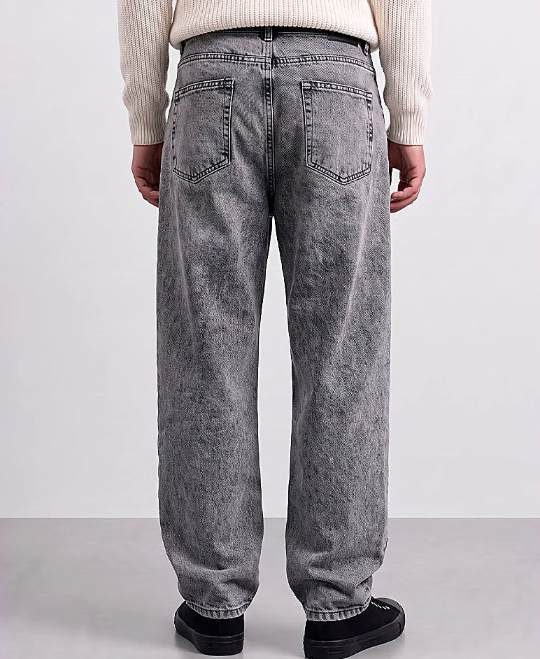 Dark Grey Baggy fit Denim Jeans