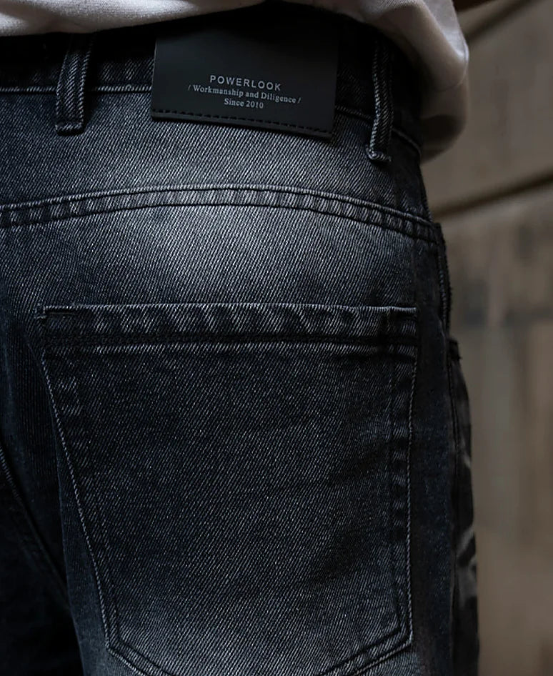 Baggy jeans for men in grey