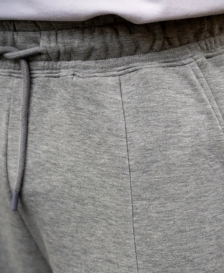 Grey Melange Baggy Trackpant