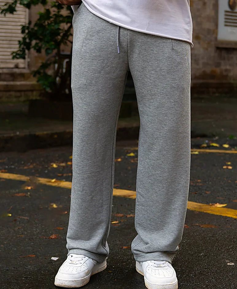 Baggy pants for men in grey