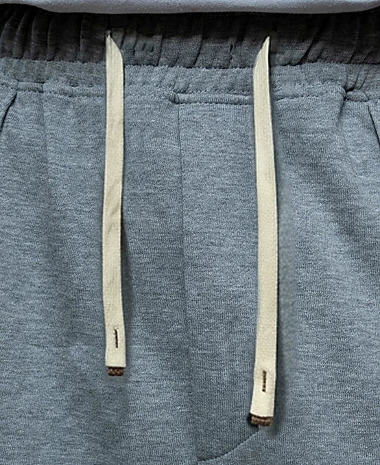 Grey baggy pants in cotton