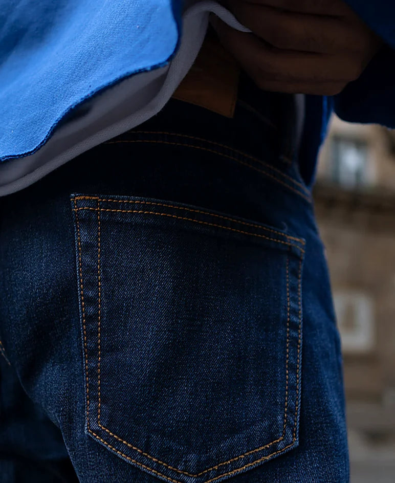 Indigo Regular Fit Denim Jeans