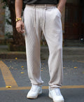 Pants in beige, regular fit