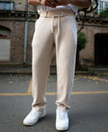 Pants in beige, regular fit