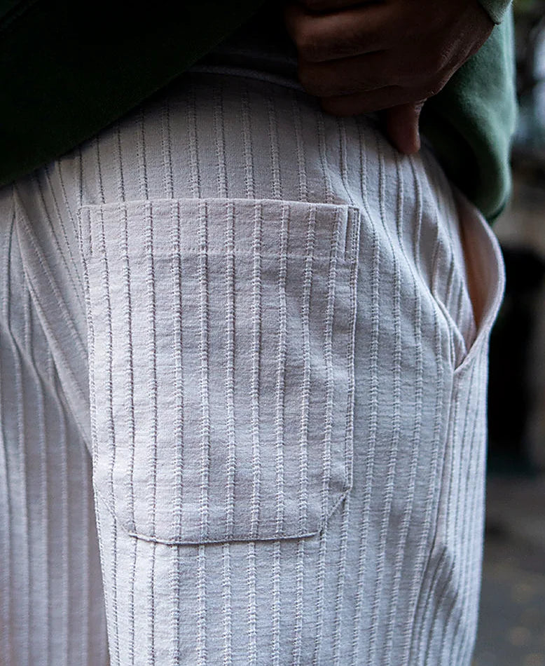 Light Fawn Crushed Regular Fit Track Pant