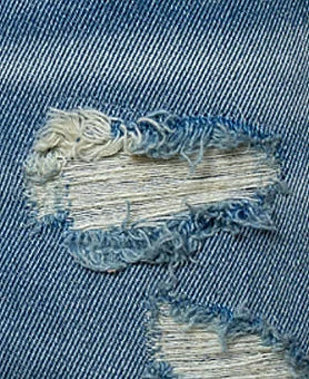 Blue baggy jeans for men