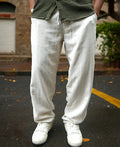 White baggy pants