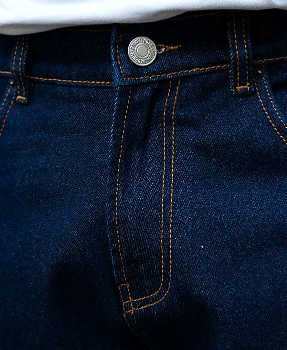 Raw Indigo Baggy Jeans