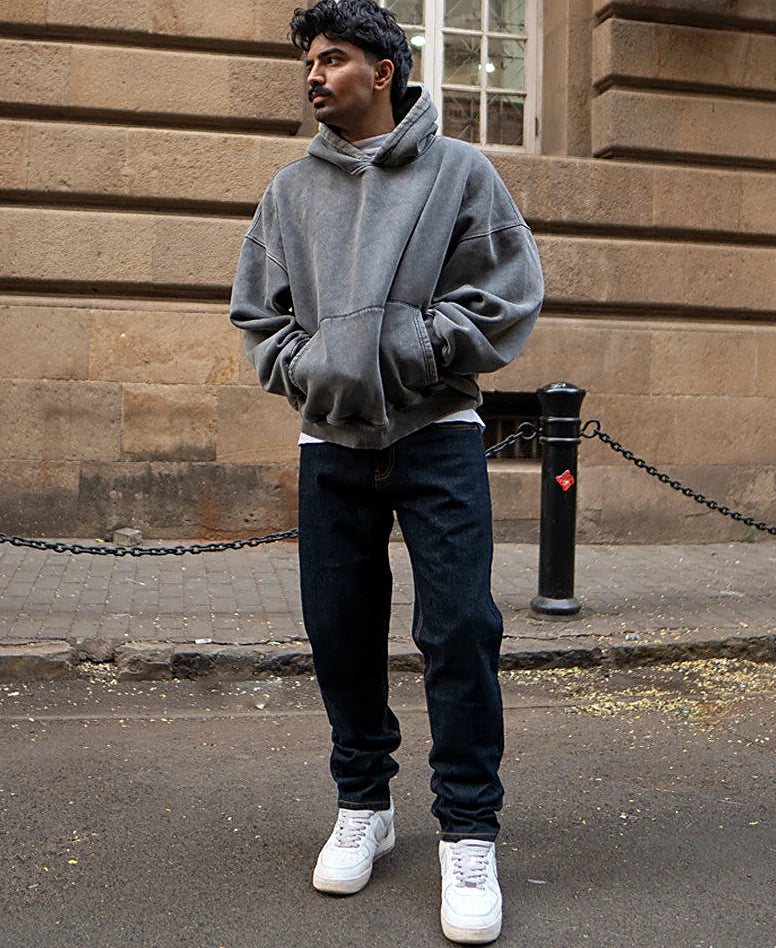 Raw Indigo Regular Fit Denim Jeans