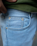 Blue regular jeans for men