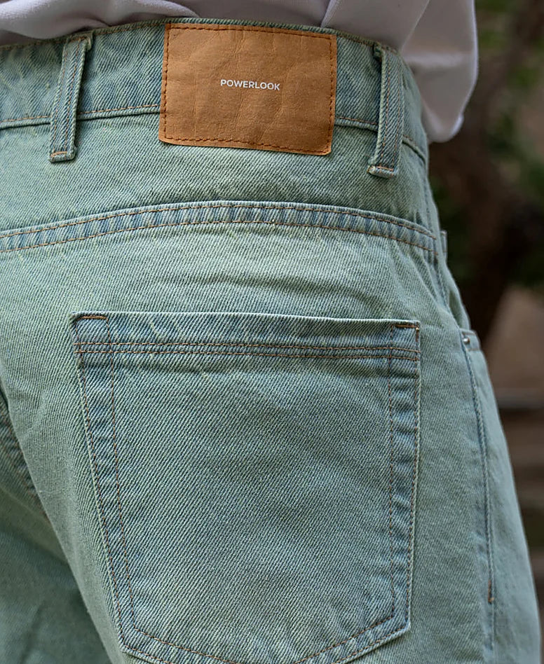 Tinted Blue Baggy Jeans