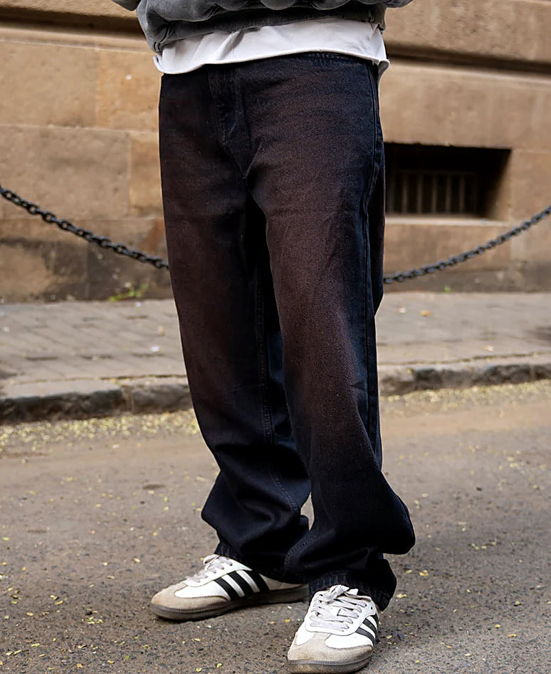 Baggy jeans for men in blue