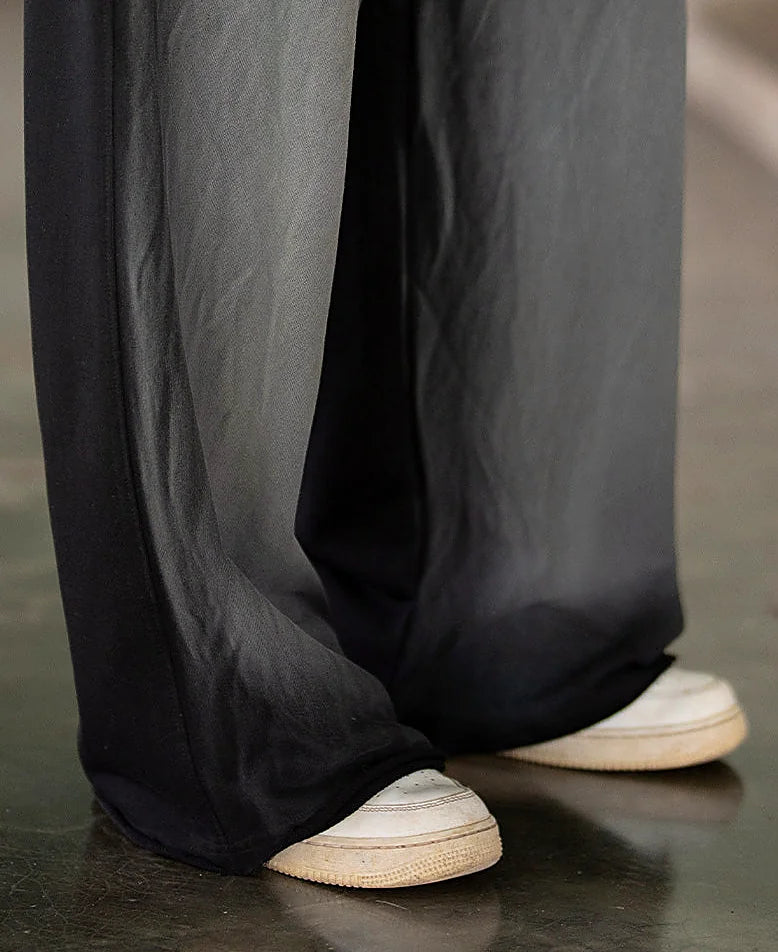 Baggy pants for men in white